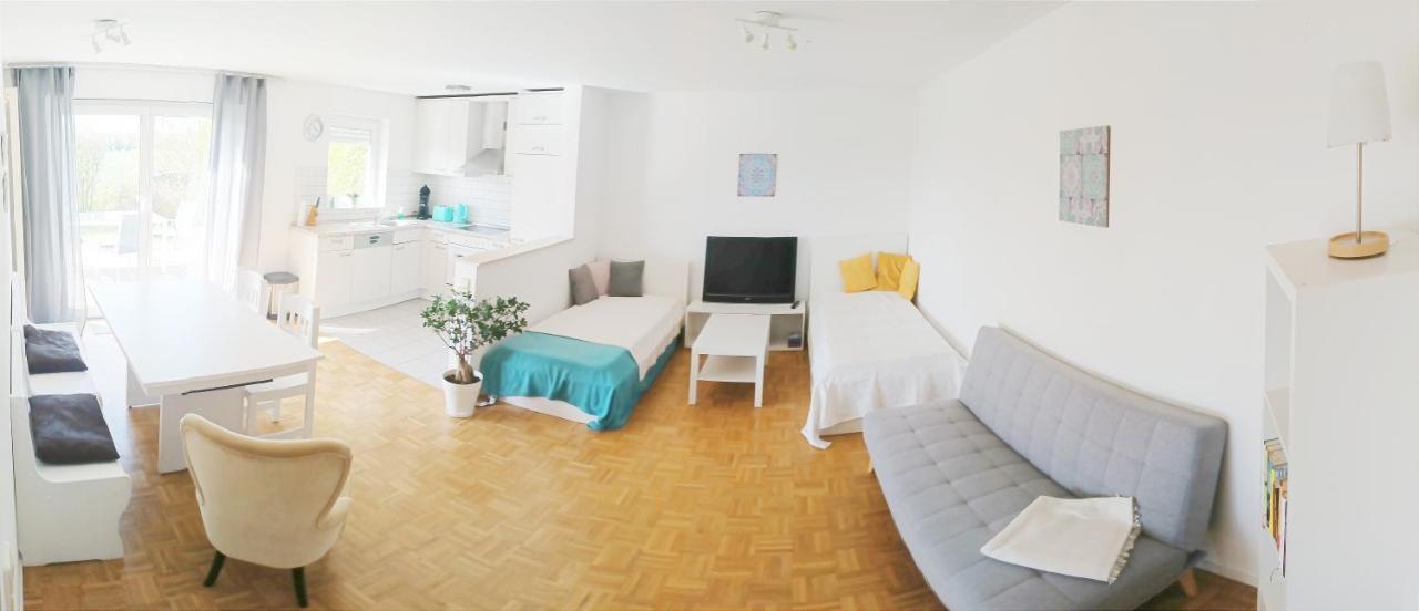 Sonniges 2-Zimmer-Gartenapartment Bietigheim-Bissingen Extérieur photo
